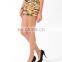 Animal Pattern Trouser Shorts CSS0085