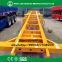High Quality Factory 13T Fuwa Axle 40 Ton Skeleton Semi Trailer ,Container Semi Trailer Factory Price
