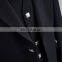 Black Scottish Argyle KIlt Jacket with Waist Coat