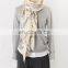 2017 Wholesale Fashion Women Print Wool Silk Reversible Scarf