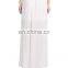 2015 new summer jersey long skirts elegant side pockets banded waist with sash beach skirts for women guangzhou factory