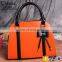 CR Korean designer developed new arrival latest styles ladies handbag with bowknot retro red tote bag leather