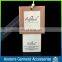 Guang zhou custom corrugated paper hang tags for clothing