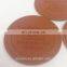 Cheap pu leather label custom jean labels