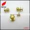 10mm Round Brass Button Stud for Leather Belt
