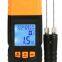 LM162 Split type Handheld Digital Wood Moisture Meter with Probe