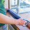 Clear Blue Self Adhesive Indoors  Glass and Window Protective Film