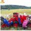 wheat rice reaper paddy harvetser thresher machine with grain packing machine