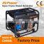 Chinese factory mini portable open frame 3hp diesel generator set