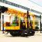 200m rubber crawler type hydraulic well drilling rig