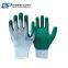 Economic Type Work Gloves Wholesale 10G 2 yarn Polycotton Liner Latex Crinkle Palm Coated Work Gloves With EN388