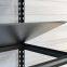 Boltless teardrop storage light duty shelf