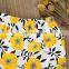 Three-pieces floral pattern romper matching headband girls suit wholesale price