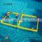 the popular inflatable water park games volleyball field, inflatable water beach volleyball court float