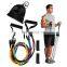 11pcs/set Fitness Equipment Pilates Tubes,Elastic Bands Gym Workout Resistance Bands
