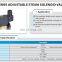 2/2 way normal close manual adjustable steam valve