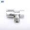 BT3038 Chinese best seller  brass two-way chrome plated basin angle valve