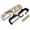 Beige 3 PCS LHD Switch Bezel+Handle Trim+Bracket For Jetta Golf Bora MK4
