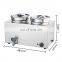 Commercial Electric Buffet Hot Soup Food Warmer Bain Marie Restaurant Soup Bain Marie