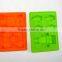 Lego brick shaped gummy candies lego figures make by FDA silicone