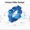 Carest Billet Aluminum Throttle Body Spacer Air Intake for 2.3 EcoBoost Ford Mustang 2.3 turbo Blue