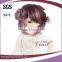 latest design short dark brown curly BJD doll wigs