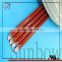 UL Listed Silicone Coated Braided Fiberglass Insulation Sleeving 10mm Brown Color