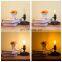 Loft Vintage E27 Holder Edison Bulb Table Lamp, Wood Base Light, Dimmer Switch Control Desk Lamps