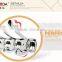 Wesda decorative Stainless metal Coat hook Hanges Clothes Rack 320