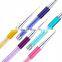 Classic Rhinestones Mental Handle Custom Logo Fine Thin Nylon Hair Nail Art Liner Painting Brush Set