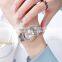 SKMEI 1534 All Stainless Steel 36mm Case Luxury Wristwatch Quartz Brand Diamond Ladies Watch Women