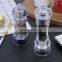 transparent acrylic grinders, refillable grinders, salt and pepper grinder mill