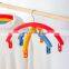 Rainbow Laundry Customised Balcony 3layer Sale Rotatable Hand Lifting Multi Layer Dog Clothes Hanger