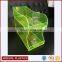 acrylic pusher display custom clear acrylic snacks dispenser