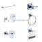 Wall mount bathroom accessories Hanging double robe coat towel wall hooks holder washbasin for clothing