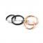 Manufacture Accessories Iron Metal Welded Round Shape Ring Buckle Strap O Rings For Handbags