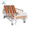 Factory Direct Manual 3 Cranks Nursing Bed Adjustable Home Use Medical Patient Fowlers Hospital Bed with Toilet