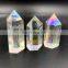 Natural Gemstones Aura Clear Quartz Double Points Towers Natural Crystal Dt Healing Stones Reiki Sets