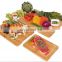 Besting Selling 100% Biodegradable Eco Friendly Multi-functional Bamboo Kitchen Accessories Cutting Chopping Boards Set Of 3