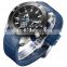 Fashion Watches 2022 Casual Quartz Watch Men Large Dial Waterproof Multifunction Chronograph Luxury Watch Custom Logo Leather Wa