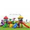 Kids Plastic Games Cheap Plastic Slide Outdoor Playground for Amusement Park