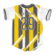 full sublimated baseball jersey with short sleeves