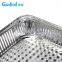 Rectanglar Aluminum Foil  Container  Wrinkle Wall container