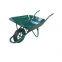 WB6400 Heavy Duty Garden Construction Wheelbarrow Sri Lanka South Africa Wheel Hot-selling Barrow with Load 100kg Solid Wheel Wheel Garden Construction