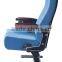 Auditorium chair with writing table