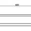 towel rack stainless steel towel bar bathroom single towel shelf model 3002B