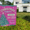 Sinais de Jardim de Férias em Plástico Corrugado PP – Painéis de Exibi??o de Natal Reutilizáveis