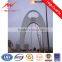 10m street light pole ISO certificate Q235 hot dip galvanized actagonal conical