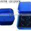 Customized Blue Glossy Lacquer Jewelry Wooden Necklace Box W1037N