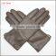 Womens cheap wholesale leather gloves simple style in 2016